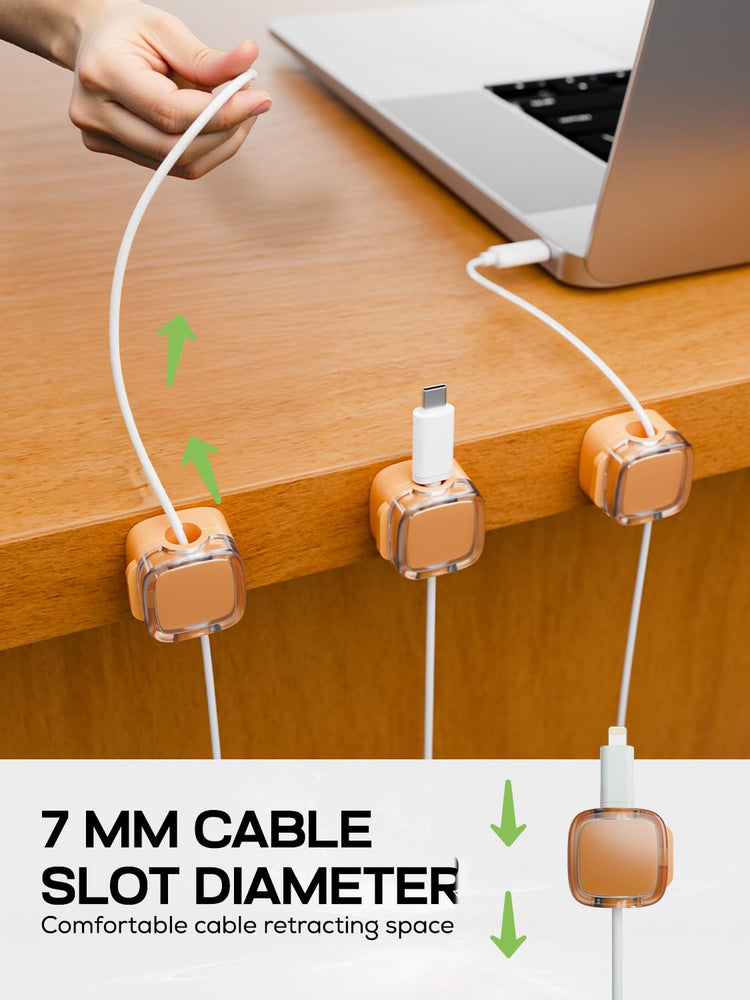 6 Pack Magnetic Cord Holder (6 Count)