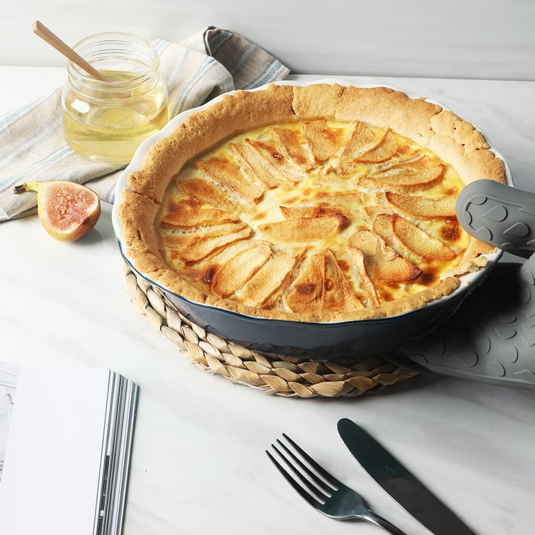 Sweejar Ceramic Pie Pan (55 Fl Oz)