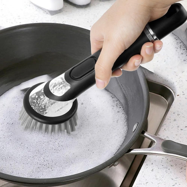 Dish Brush with Soap Dispenser