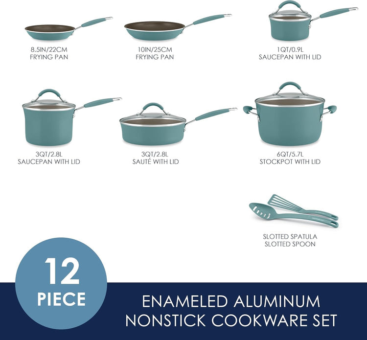 Cucina Nonstick Cookware (12 Count)