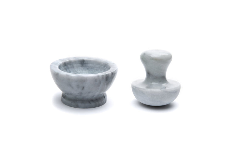 Marble Mortar and Pestle Set