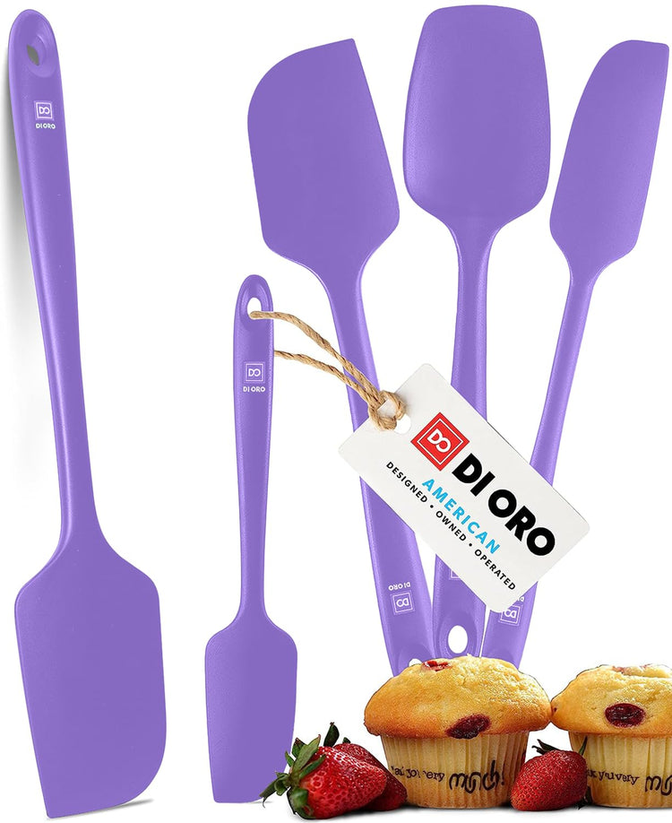 DI ORO Silicone Spatula Set (5 Count)
