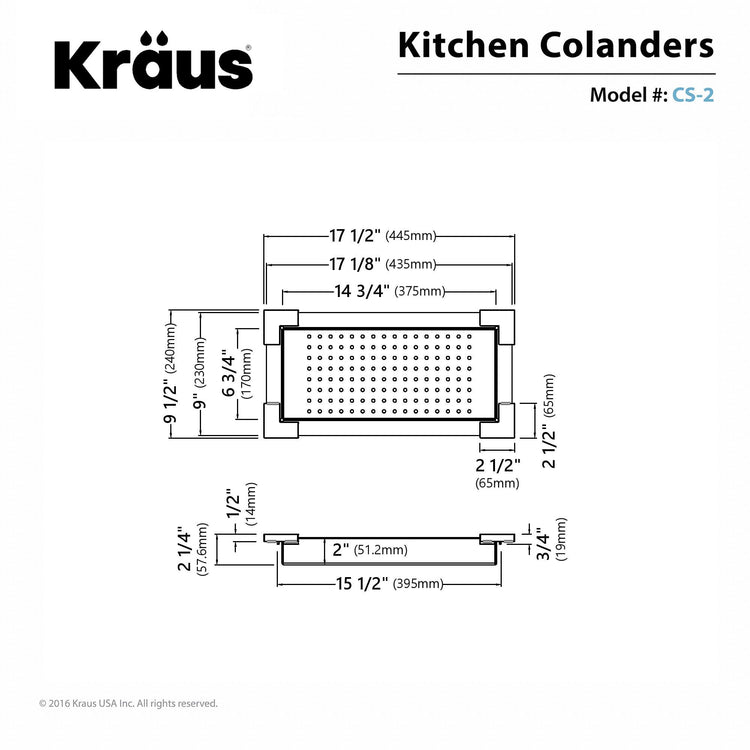 Stainless Steel Colander