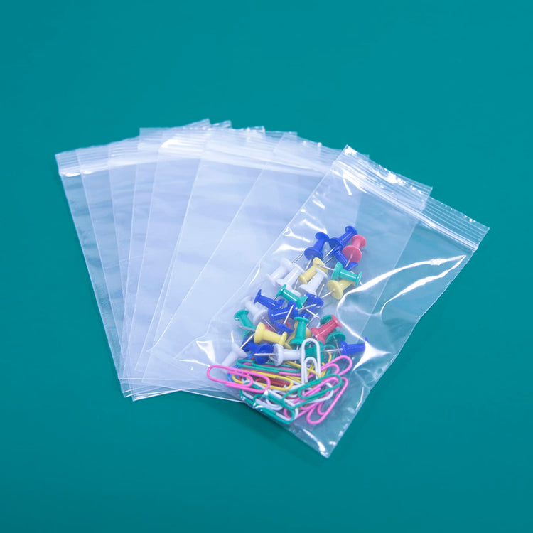 1000 Count 3" x 5" Small Plastic Bags