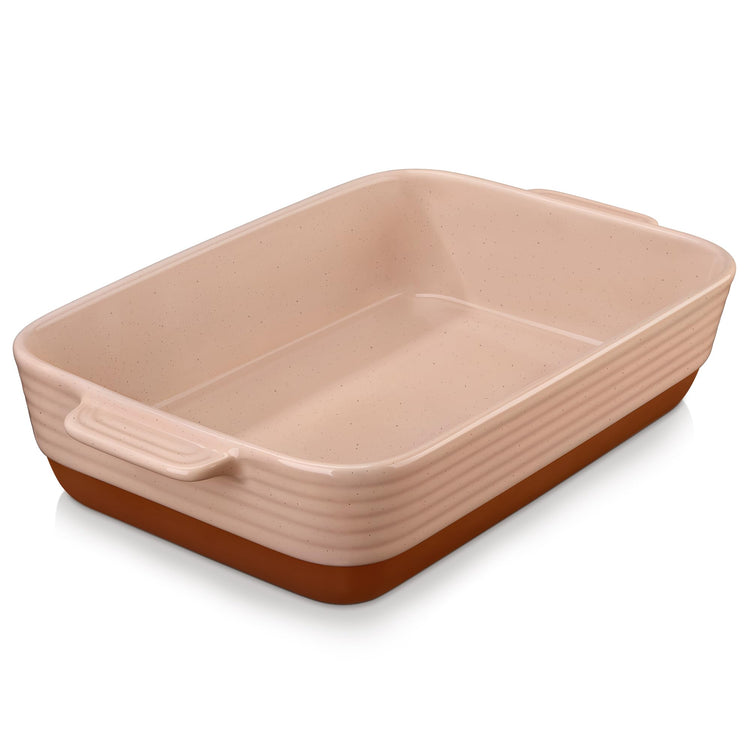 Large 9x13 Ceramic Baking Dish with Handles