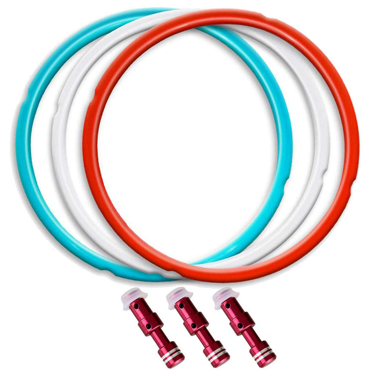Silicone Gasket Seal Fits Instant Pot 5 6 Quart (6 Count)