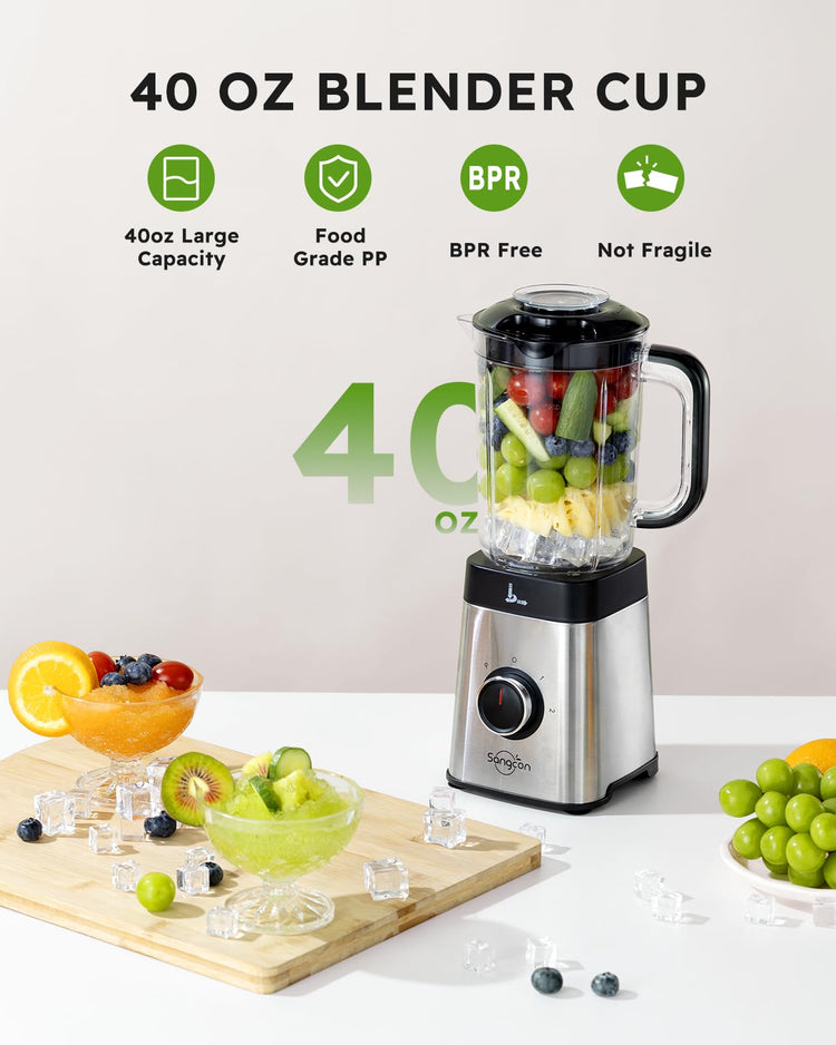 Blenders and Food Processor Combo for Kitchen