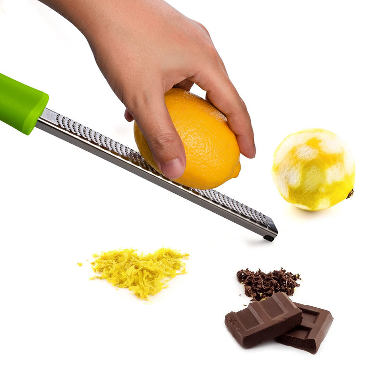 8 Inch Lemon Zester & Cheese Grater