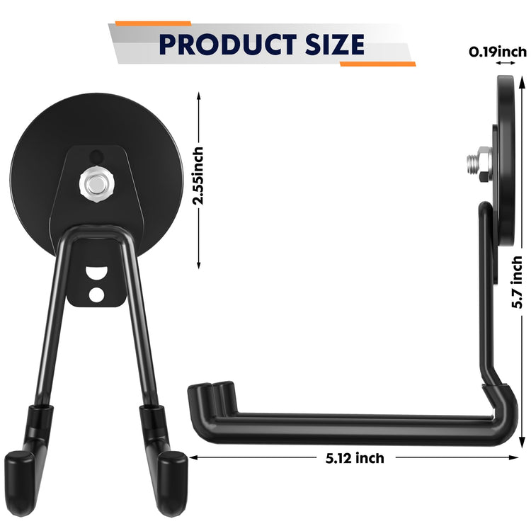Upgraded Magnetic Garage Hooks