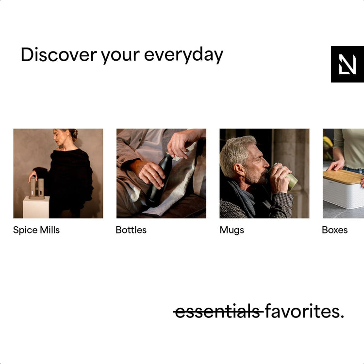 LARS NYSØM Electric Salt and Pepper Grinder Set, USB Rechargeable, Automatic Salt and Pepper Mills, Spice Shakers Refillable with LED Light, Adjustable Coarseness, Ceramic Grinder (Sage Green)