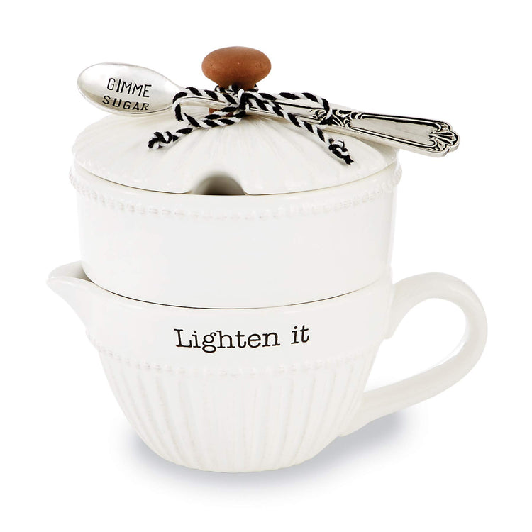 Circa Cream and Sugar Set