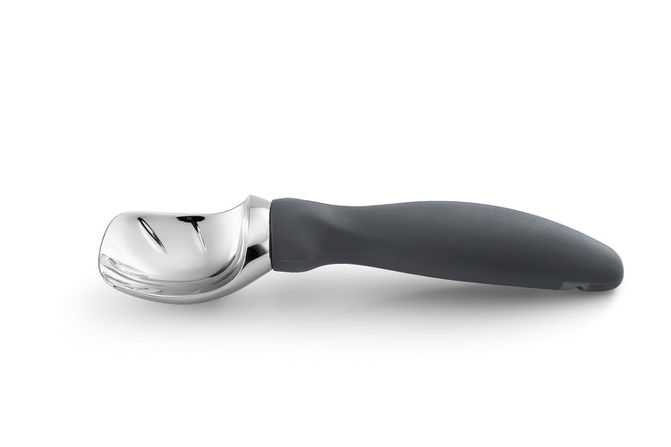 Heavy Duty Metal Ice Cream Scoop with Soft Grip Handle