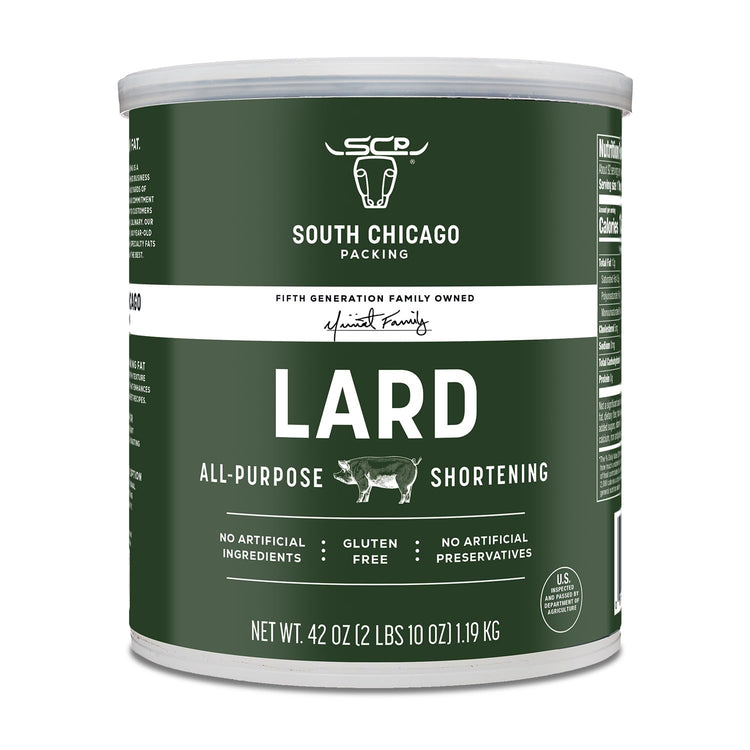 South Chicago Packing Traditonal LARD Shortening (42 Ounce)
