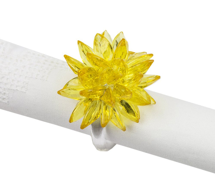 Crystal Design Collection Napkin Rings