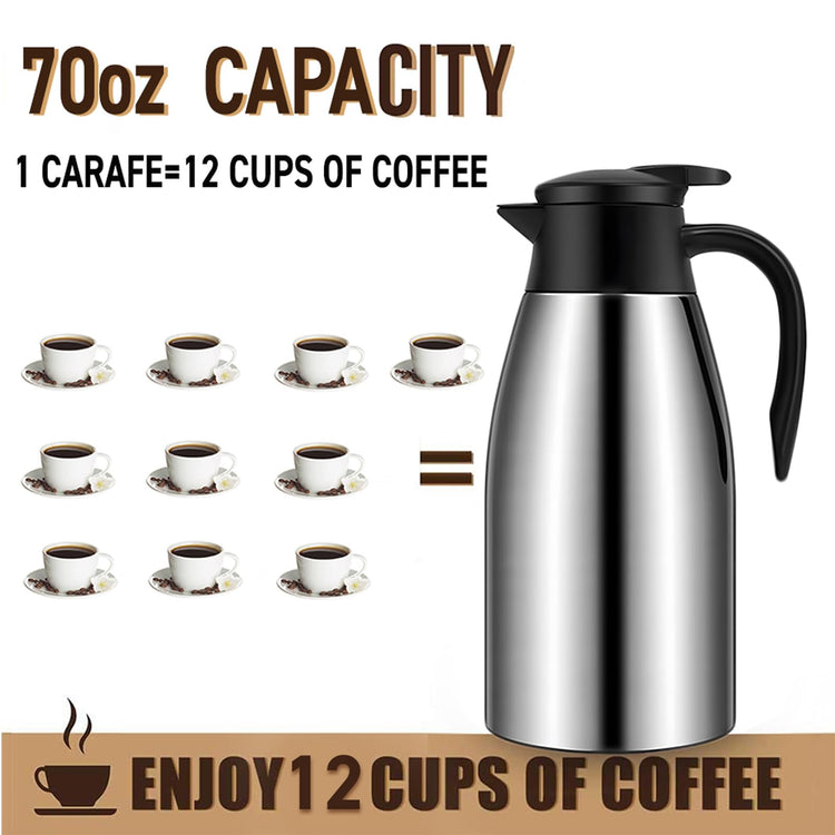 70oz Thermal Coffee Carafe (2 Count)