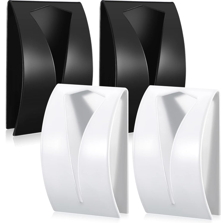 4 Pcs Self Adhesive Kitchen Towel Hook Holder