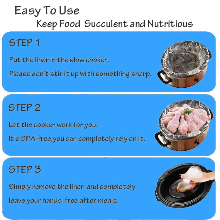 40×Slow Cooker Liners