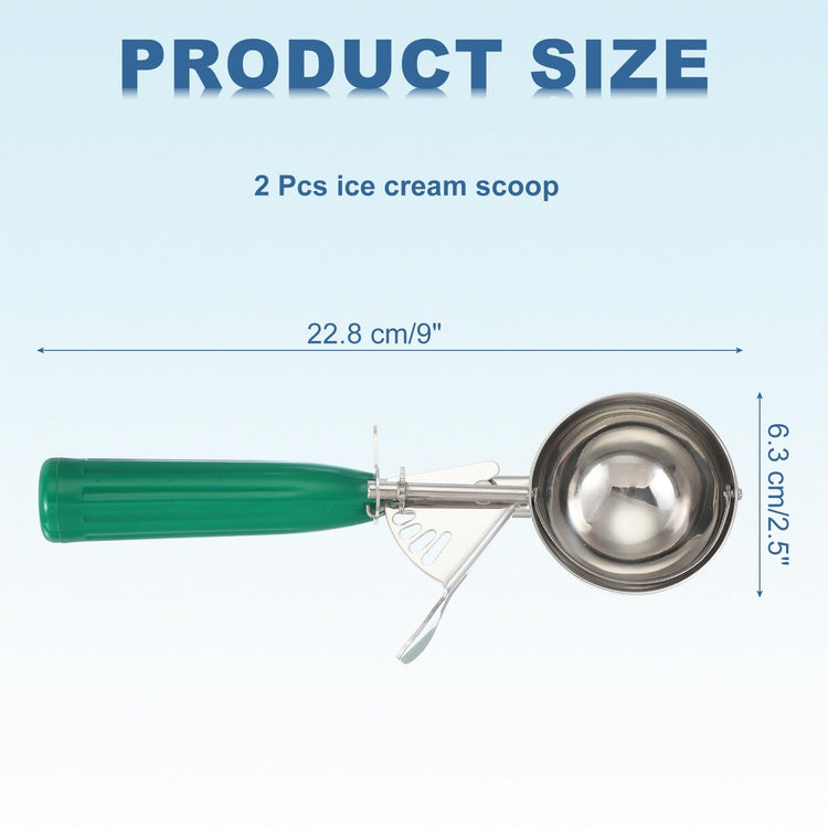 2 Pcs Cookie Scoops