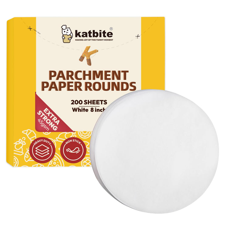 Unbleached Parchment Paper Rounds