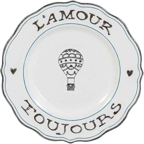 Juliska L'Amour Toujours Dessert/Salad Plate Set of 4