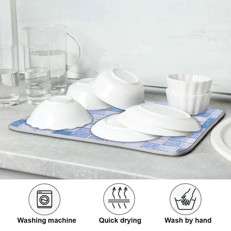 Super Absorbent Dish Drying Mat