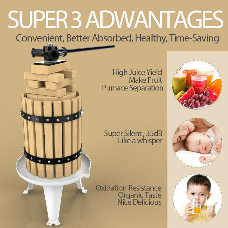 Fruit Press 1.6 Gallon