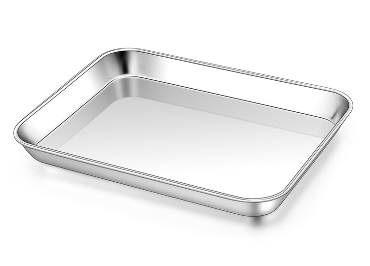 1 Pack Mini Stainless Steel Baking Sheet