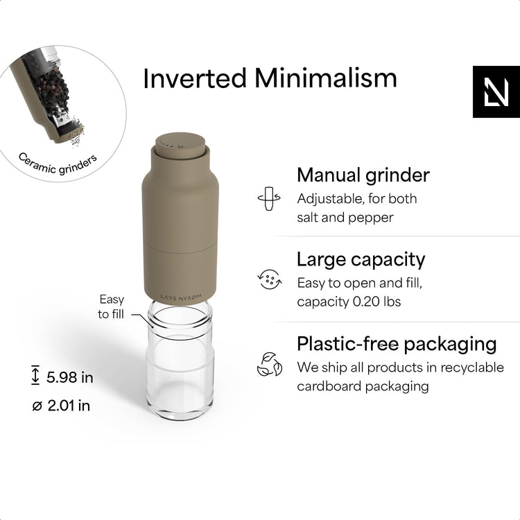 Salt and Pepper Grinder Set