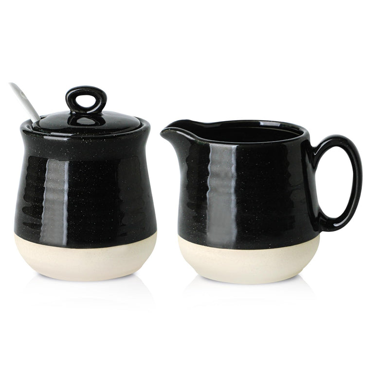 Porcelain Sugar and Creamer Set (10 Ounce)