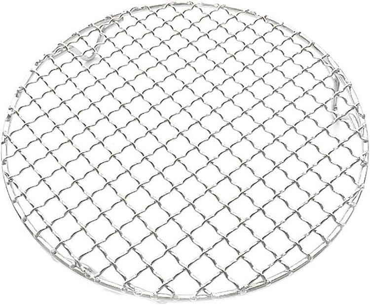 8.3" Round Cooling Rack Baking 304 Stainless Steel Versatile Steaming Grilling Fit Air Fryer,Cake Pan, Oven