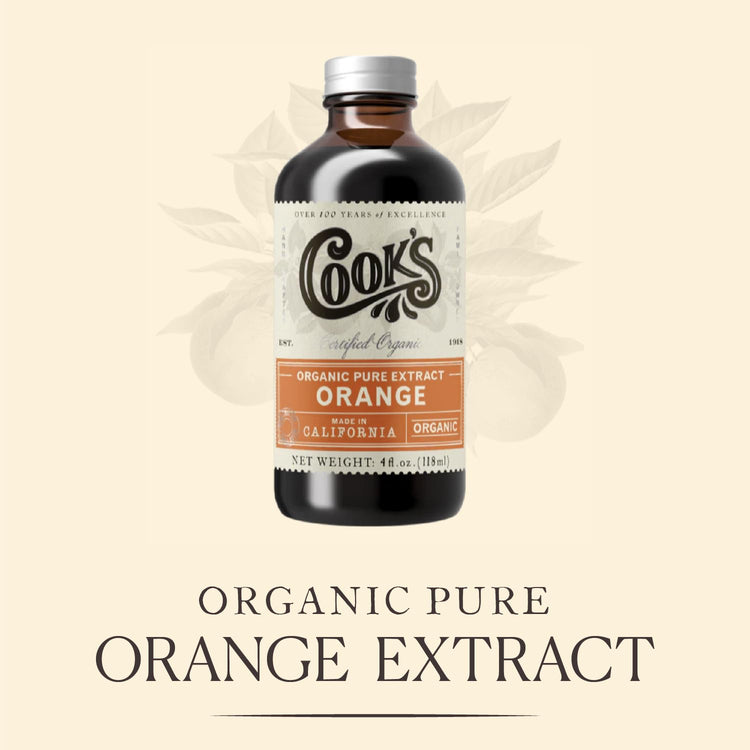 Organic Orange Extract for Baking (128 Fl Oz)