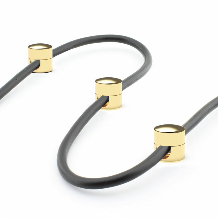 Cable Anchors for Desk Organization Gold