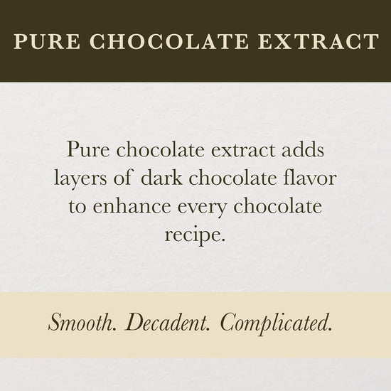 Cook's Pure Chocolate Extract 32 oz - Nestoria