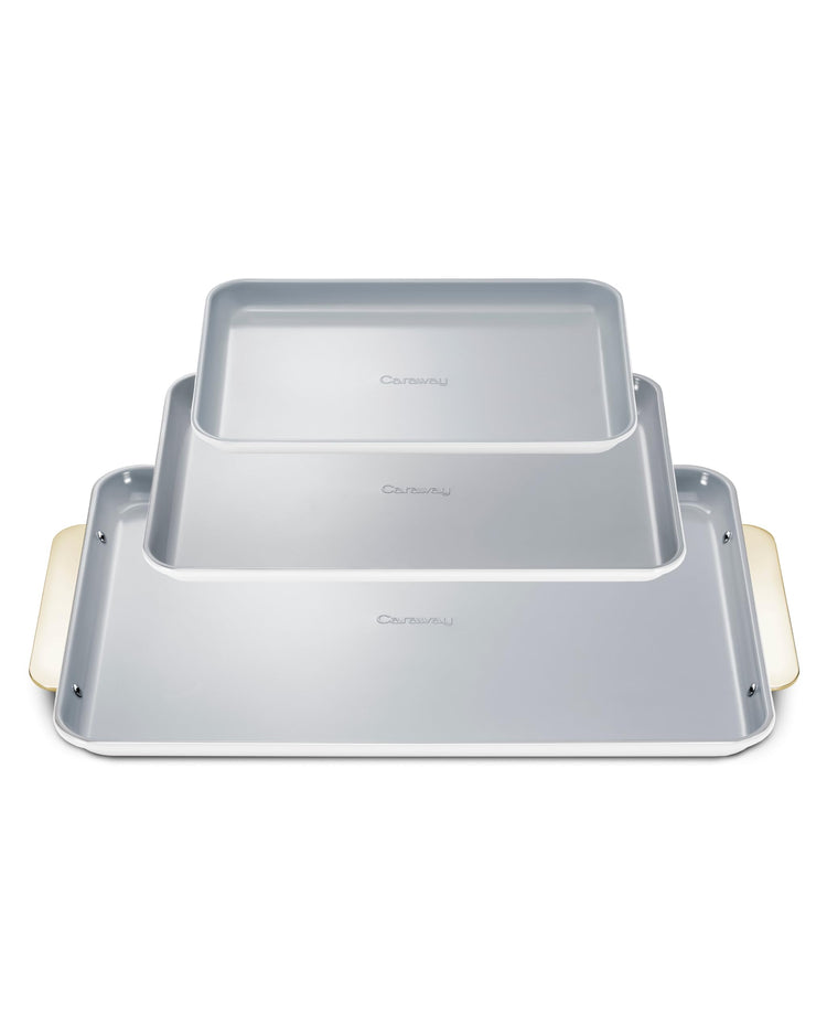 Non Stick Ceramic Baking Sheet Trio (3 Count)