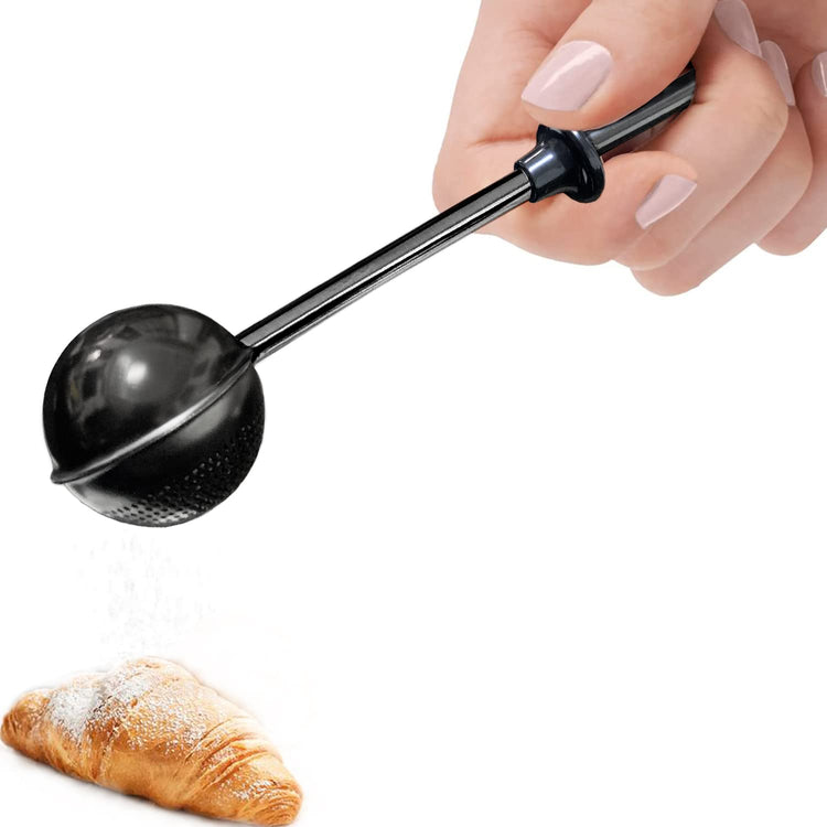Powdered Sugar Shaker Duster Flour Dispenser Shaker with 18