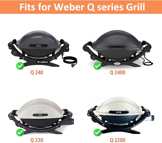 AJinTeby 7583 Cast Iron Griddle for Weber Q2000 Series, for Weber Q200 Q220 Q240 Q2000 Q2200 Q2400 Q2800 Gas Grills Accessories, Replaces for Webber 7645, for Webber Q2200 Grill Parts - Nestoria