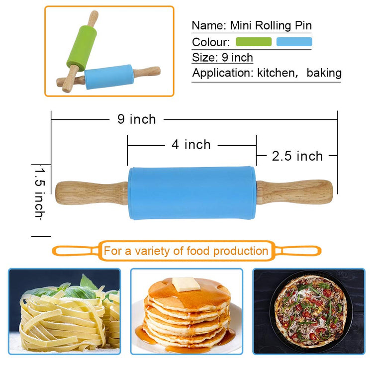 2PCS Small Rolling Pin