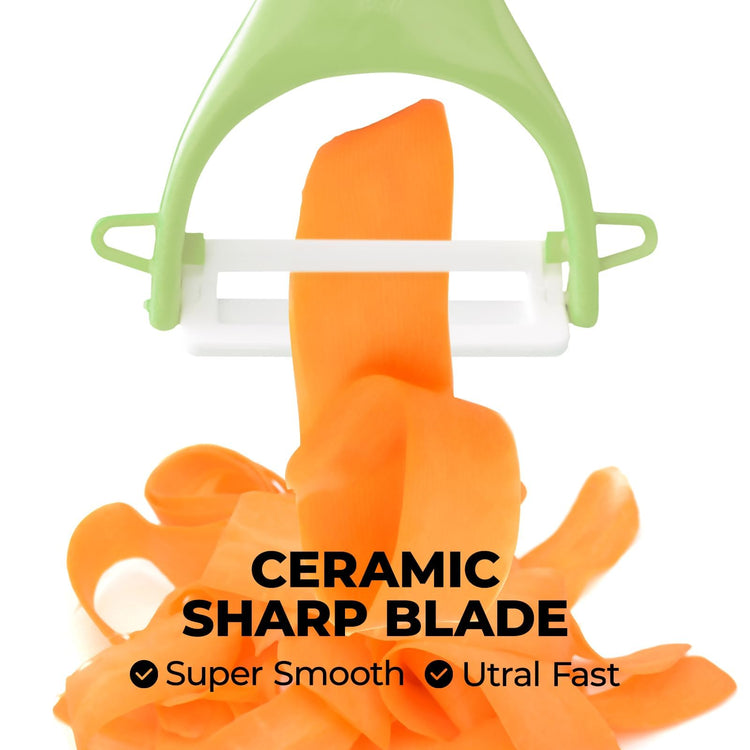 6PCS Vegetable Peeler Set with Sharp Blade