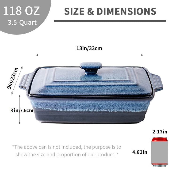Ceramic Casserole Dish With Lid