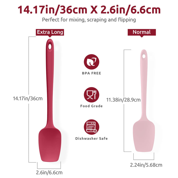 14" Long Silicone Spoonula