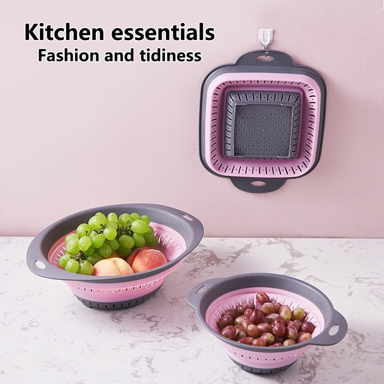 Collapsible Colander and Strainer (2 Count)