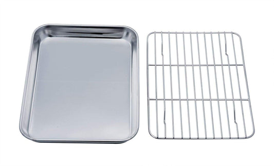 Toaster Oven Tray and Rack Set (2 Count)