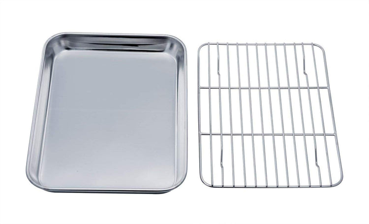 Toaster Oven Tray and Rack Set (2 Count)