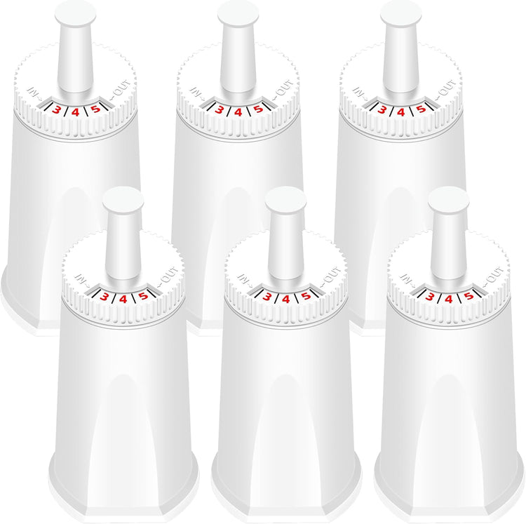 Replacement Water Filter for Breville Espresso Machine, Fit for Breville Barista Touch BES880, Barista Pro BES878, Oracle BES980, Dual Boiler BES920 Bambino ClaroSwiss Sage,6 pack by APPLIANCEMATES