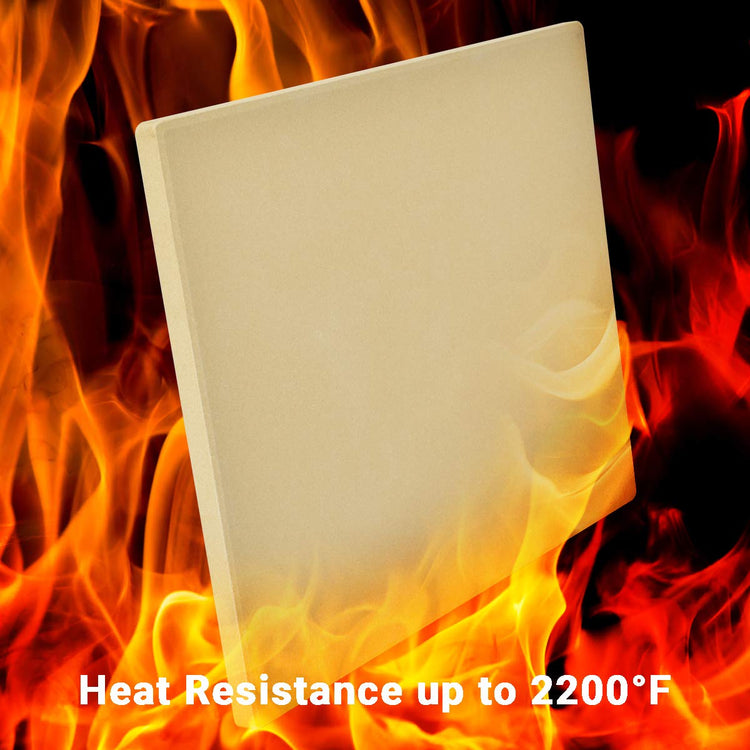 15"x12" Pizza Stone for BBQ Oven Grill