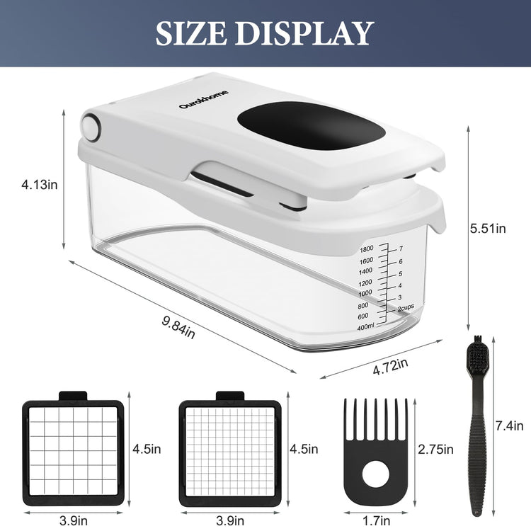 Chopper Vegetable Cutter with Container