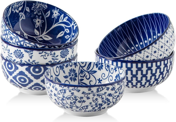 4 Oz Ceramic Mini Dipping Bowls Set of 6 (6 Count)