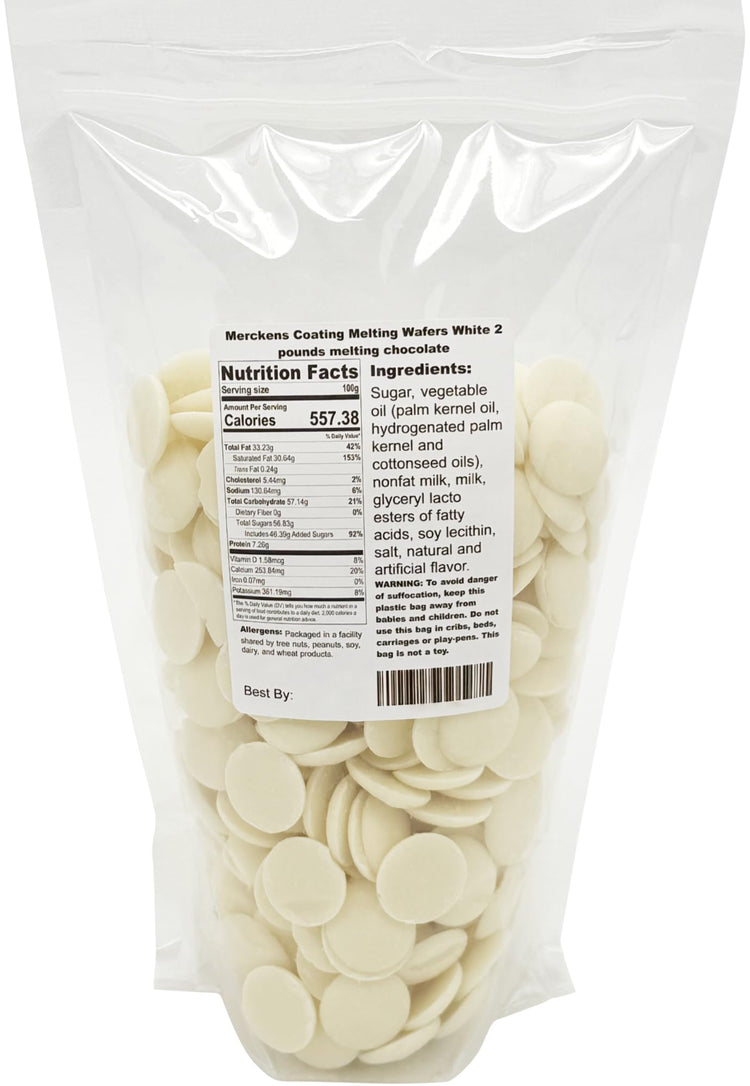 Coating Melting Wafers White melting chocolate (32 Ounce)