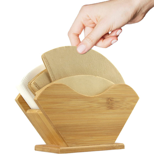 Bamboo Coffee Filter Holder