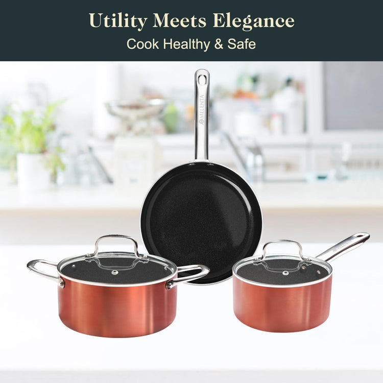 Pots and Pans Set 7 piece